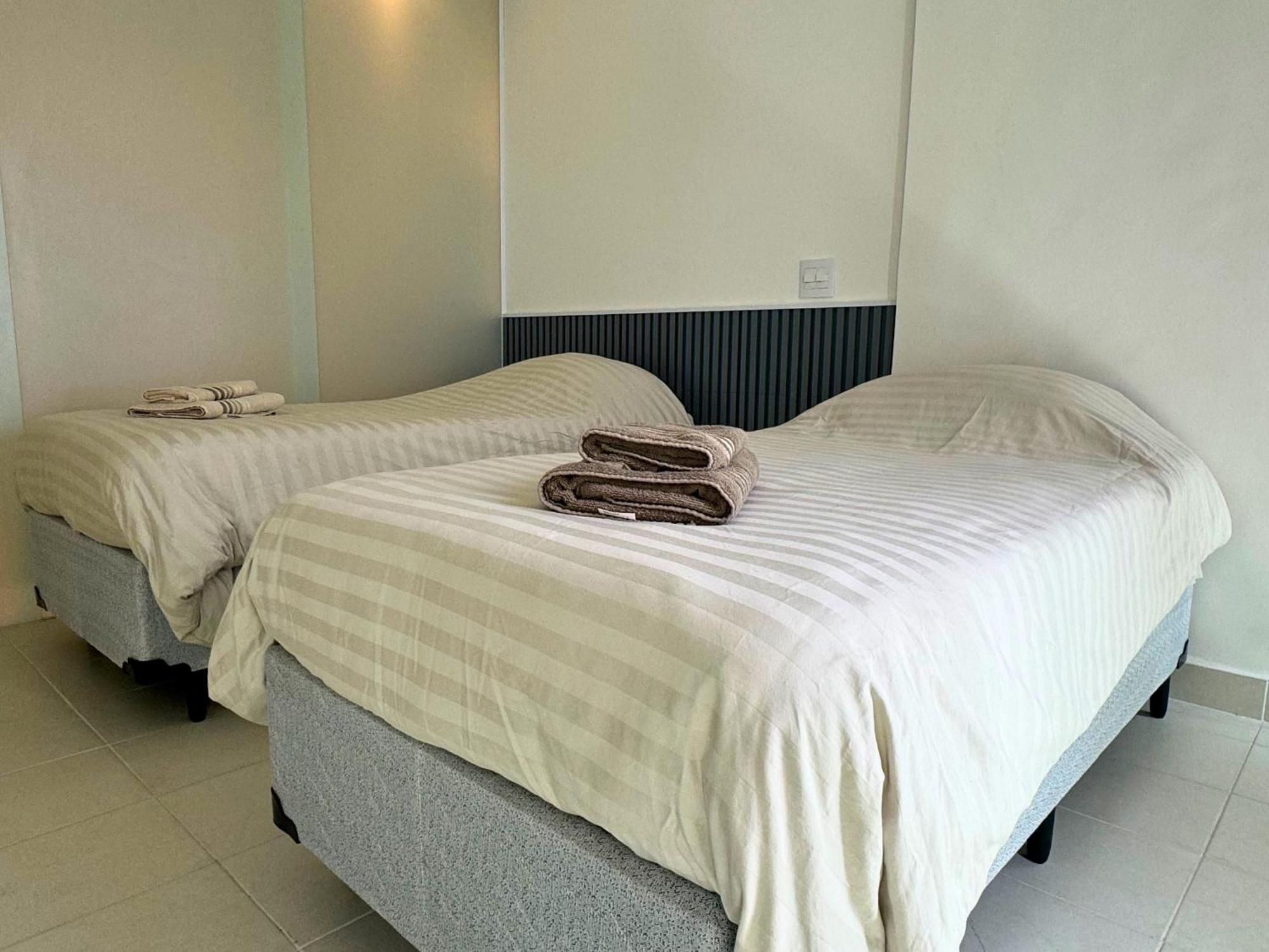 Apartamento Vista Para O Mar E Pe Na Areia Guarujá Extérieur photo